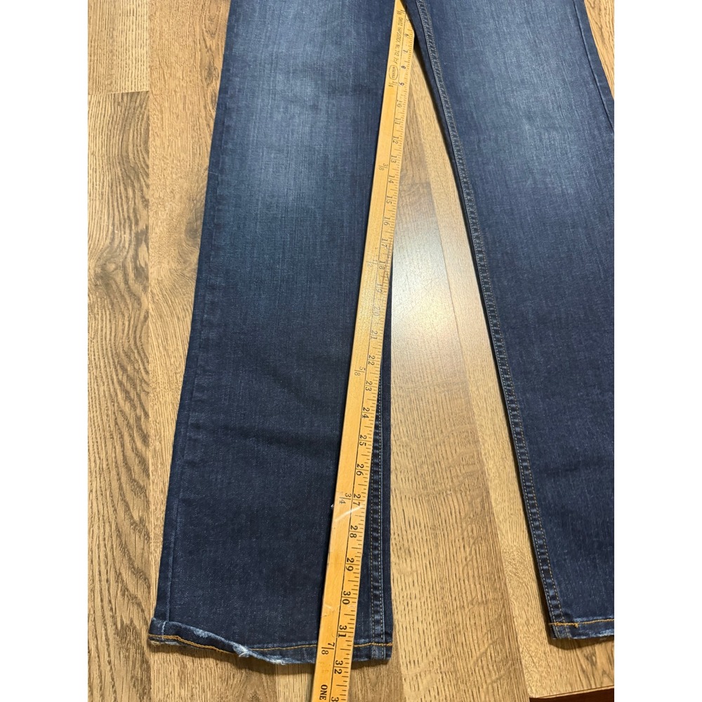 Kimes Ranch Jeans Women Size 8/32 Blue Denim Sarah Jeans Straight Leg Mid Rise - Picture 9 of 10